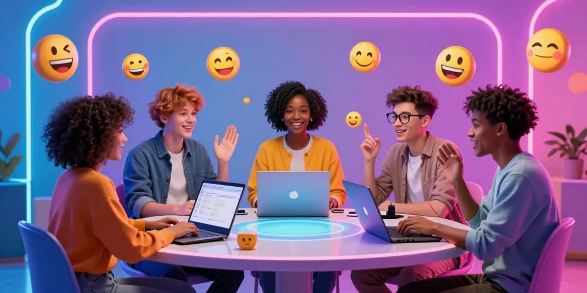 Engaging chatroom for ai 18+ interactions, showcasing avatars and playful conversations.